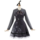 Project Sekai: Colorful Stage! Mizuki Akiyama Cosplay Costume Grey Gradient Dress - Halloweez